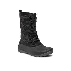 Kamik Sierra NF4329-BLK Snow Boots Girls US 12 Black Round Toe Mid-Calf JOBB1156